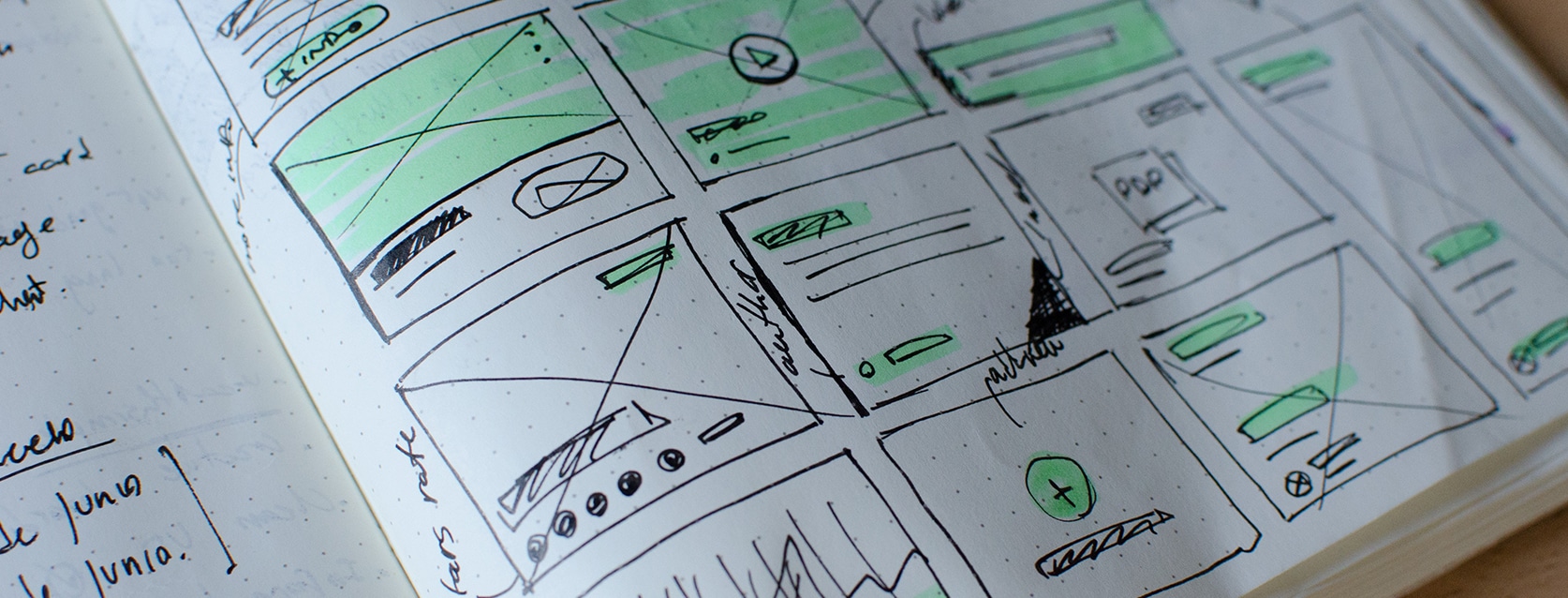 wireframe sketches ada